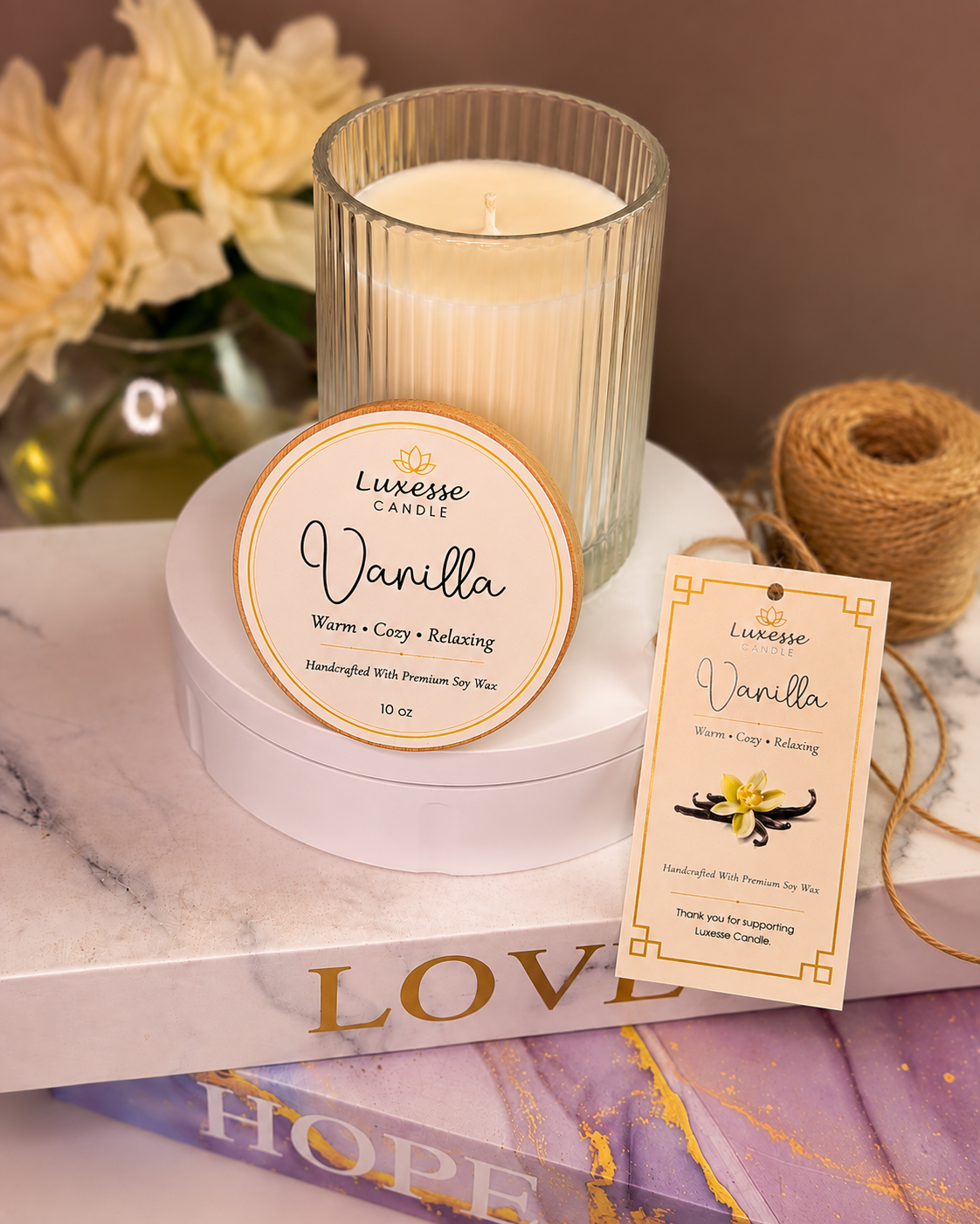 Luxesse Vanilla Candle