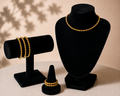 Complete Jewelry Set – Necklace, 2 Rings & 3 Bracelets